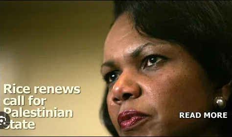 Letter to Sec of State Condoleezza Rice, Nov 2, 2006, on her position ...